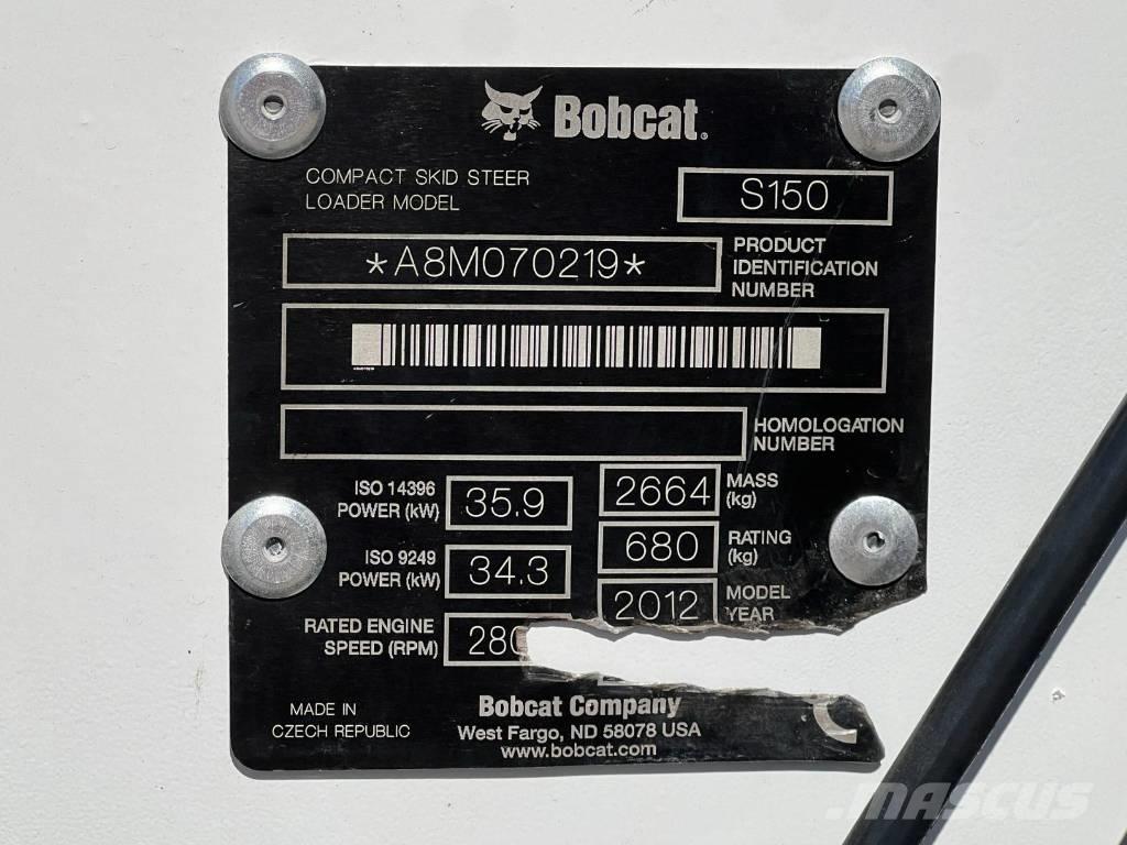 Bobcat S 150 Šmykom riadené nakladače