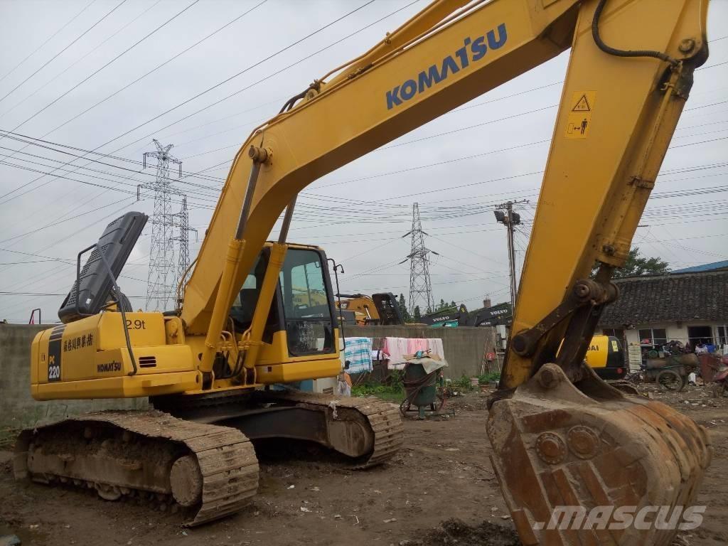 Komatsu PC 220-7 Pásové rýpadlá