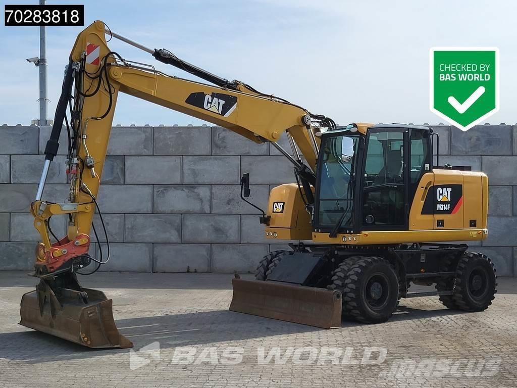 CAT M314 F Kolesové rýpadlá
