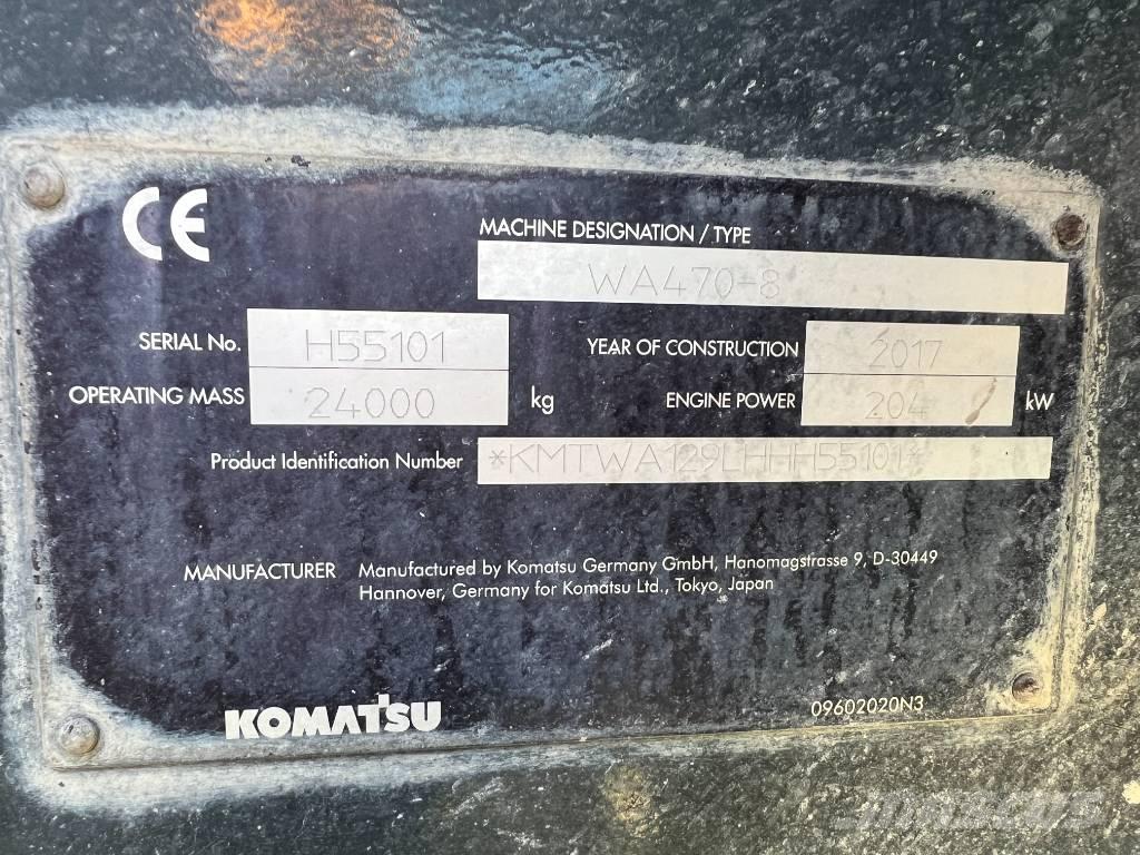 Komatsu WA 470-8 Kolesové nakladače