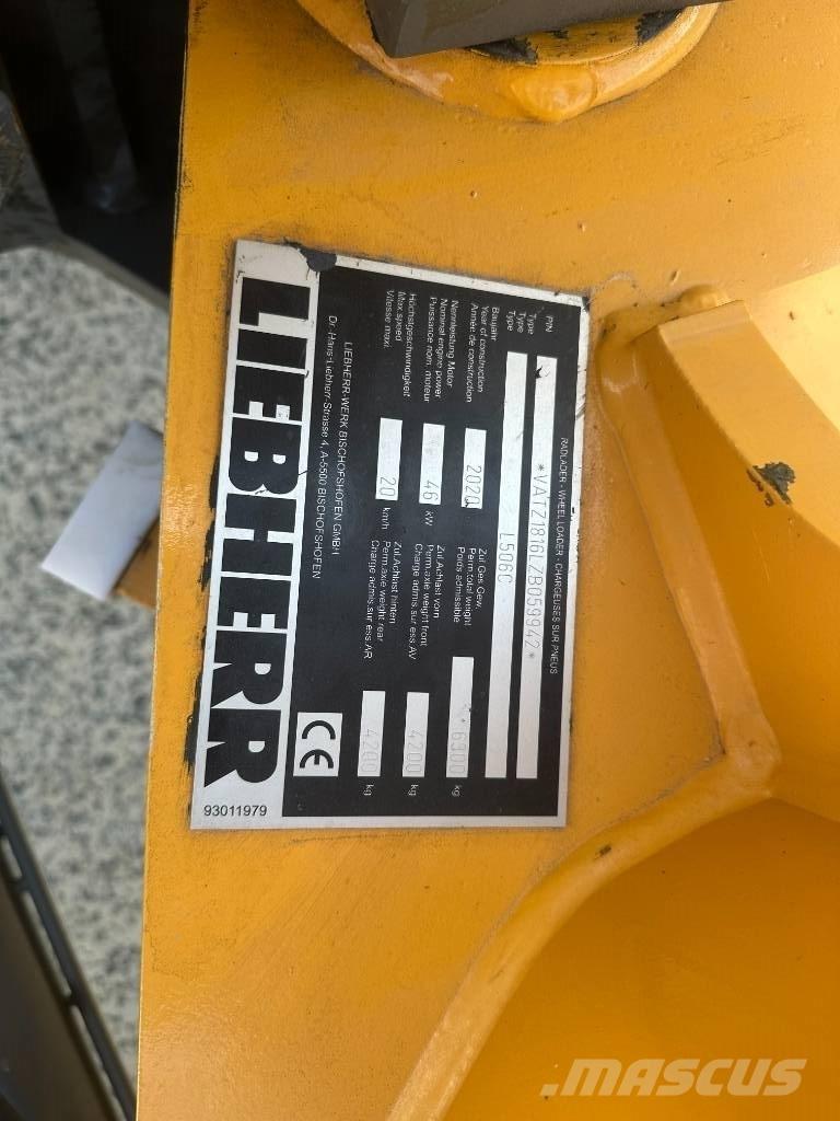 Liebherr L 506 Kolesové nakladače