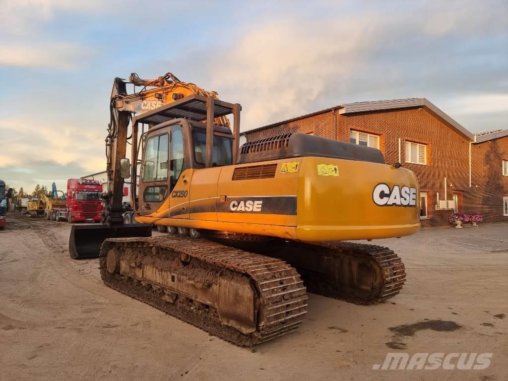 CASE CX 290 LC Pásové rýpadlá