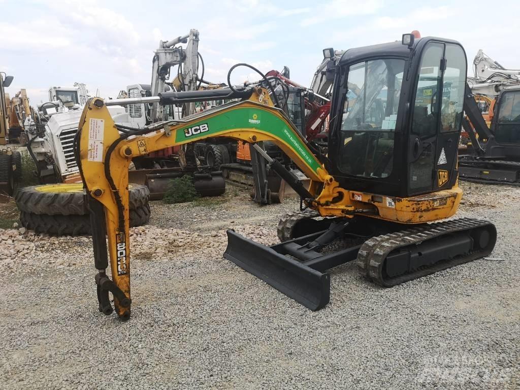 JCB 8030 Mini rýpadlá < 7t