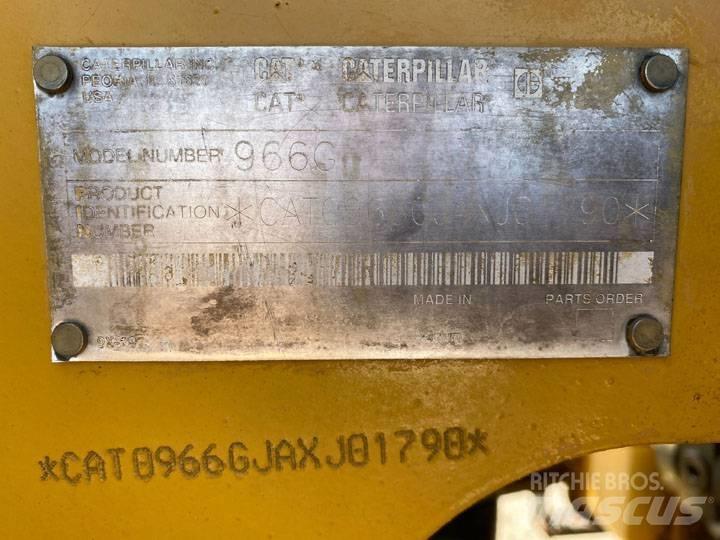 CAT 966 G II Kolesové nakladače