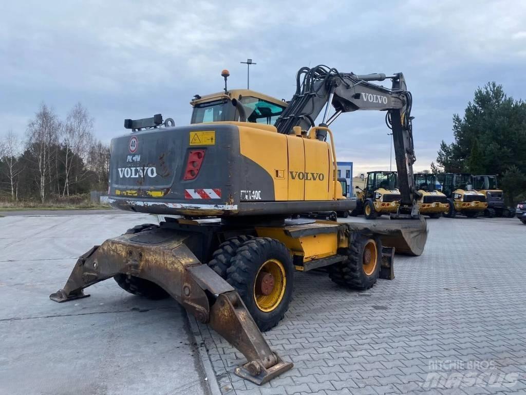 Volvo EW 140 C Kolesové rýpadlá