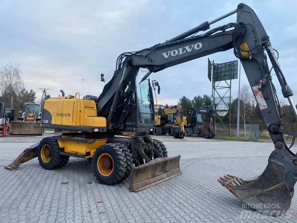 Volvo EW 140 C Kolesové rýpadlá