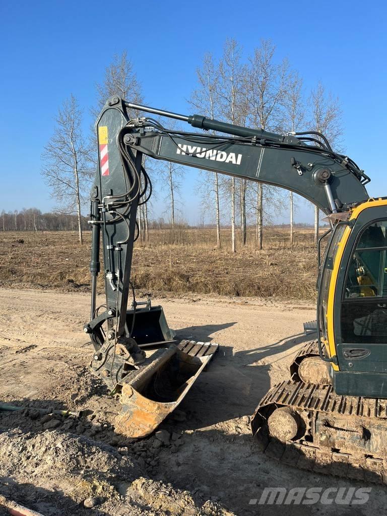 Hyundai HX130ALCR Pásové rýpadlá