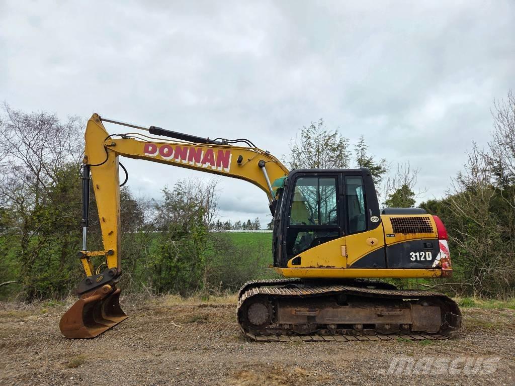 CAT 312 D Pásové rýpadlá