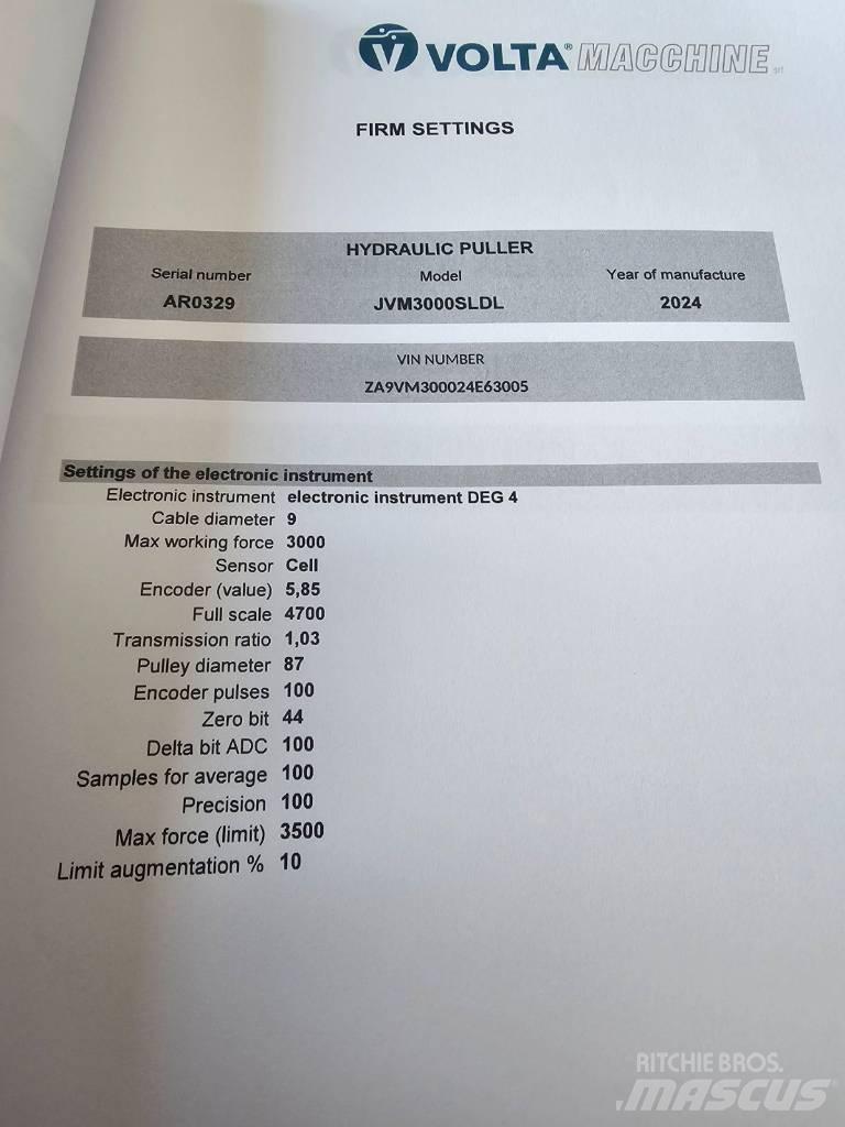 Tesmec JMV3000SLDL Úžitkové vozne