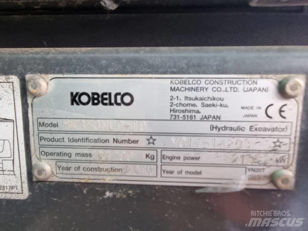 Kobelco SK350NLC Pásové rýpadlá