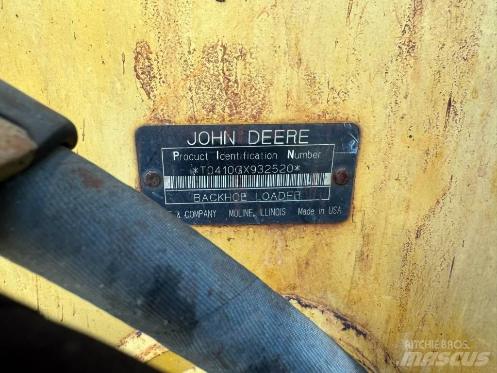 DEERE 410G Rýpadlo-nakladače