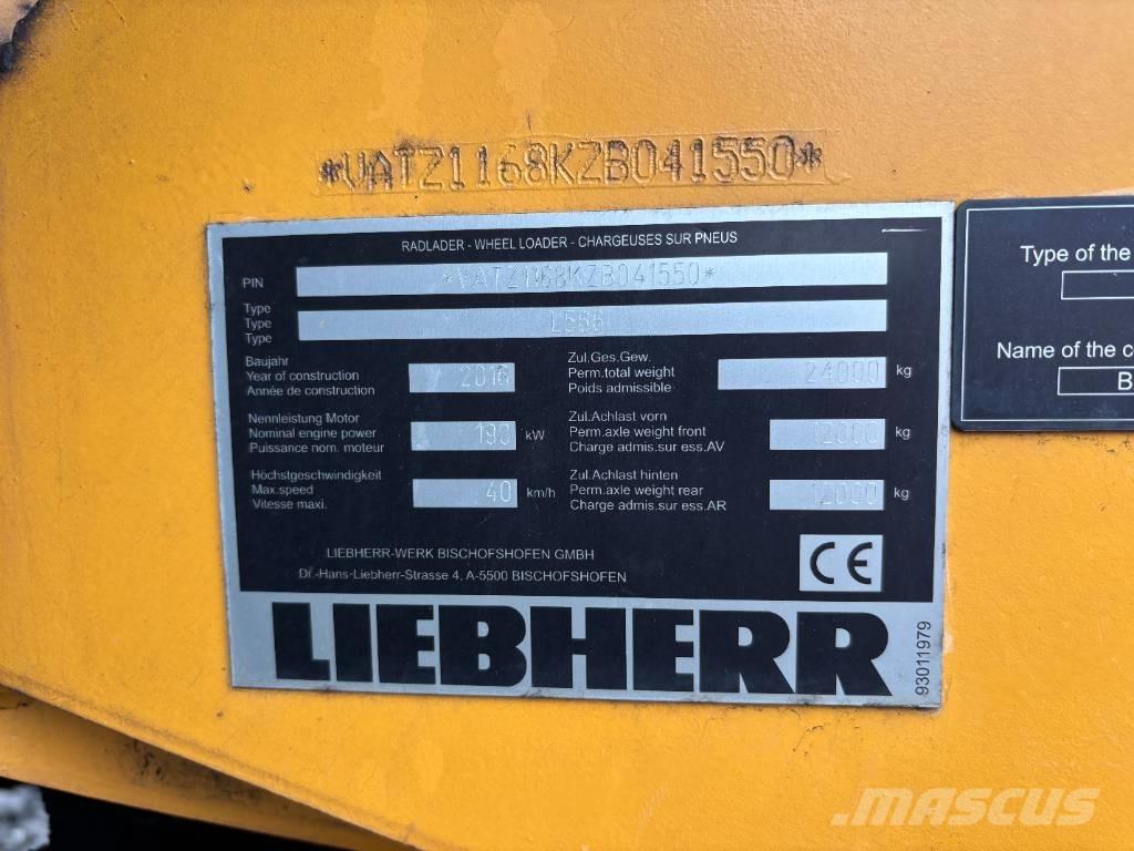 Liebherr L 566 Kolesové nakladače