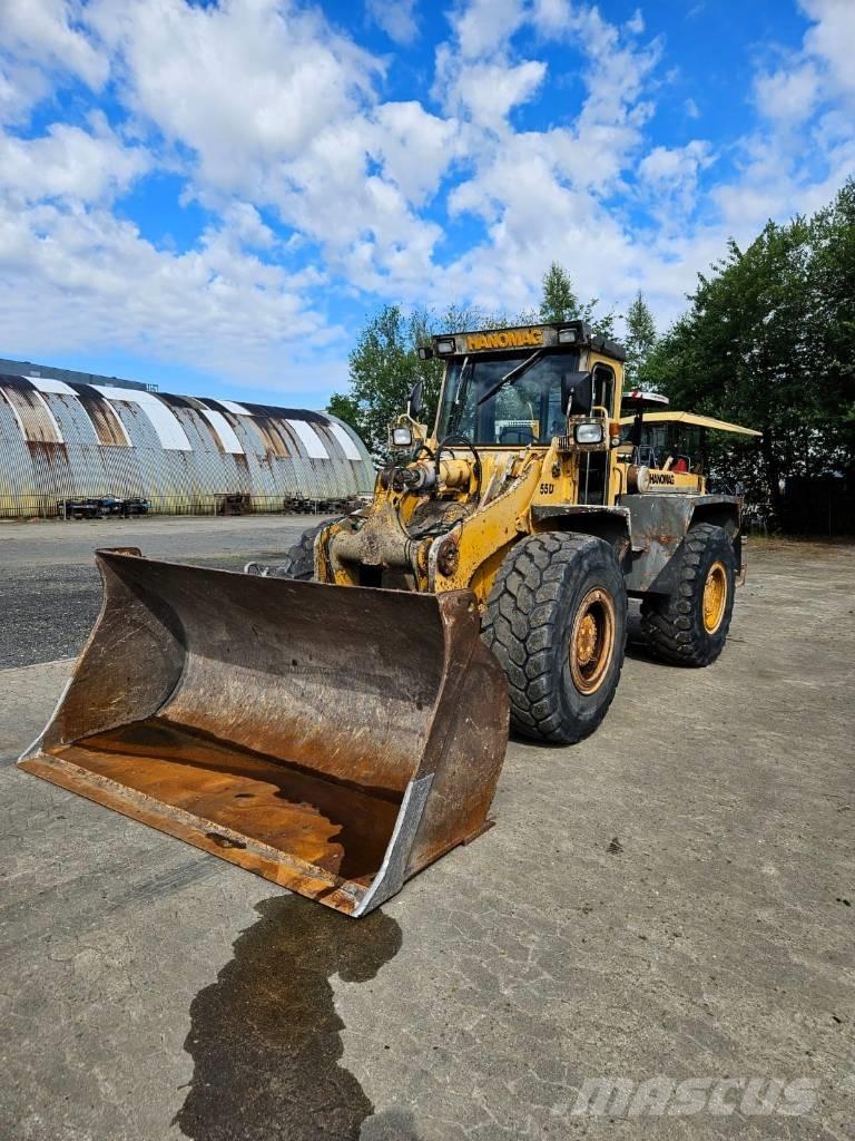 Hanomag 55 D Kolesové nakladače