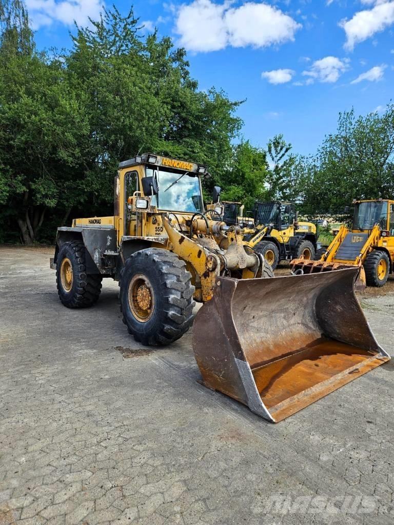 Hanomag 55 D Kolesové nakladače