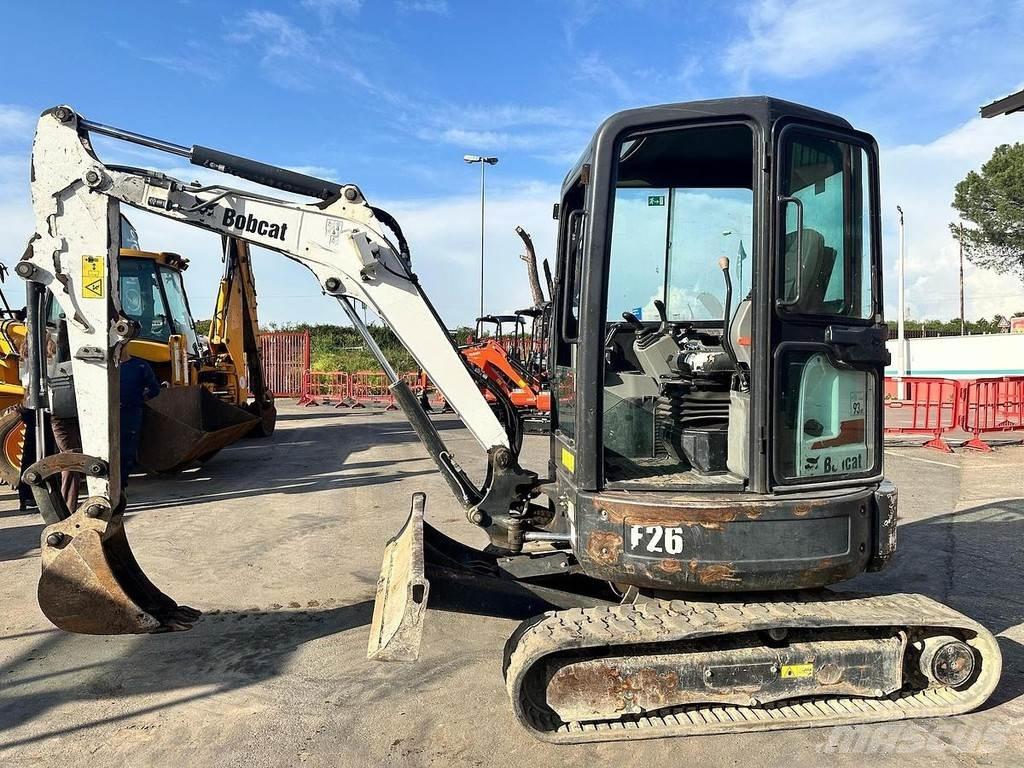 Bobcat E26 Mini rýpadlá < 7t