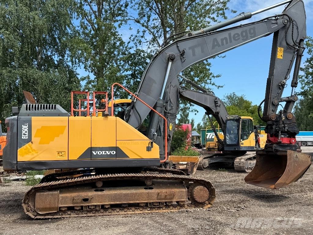 Volvo EC 250 E Pásové rýpadlá