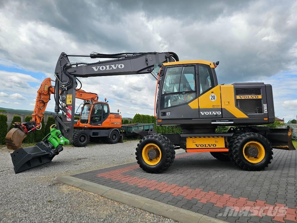 Volvo EW 160 E Kolesové rýpadlá