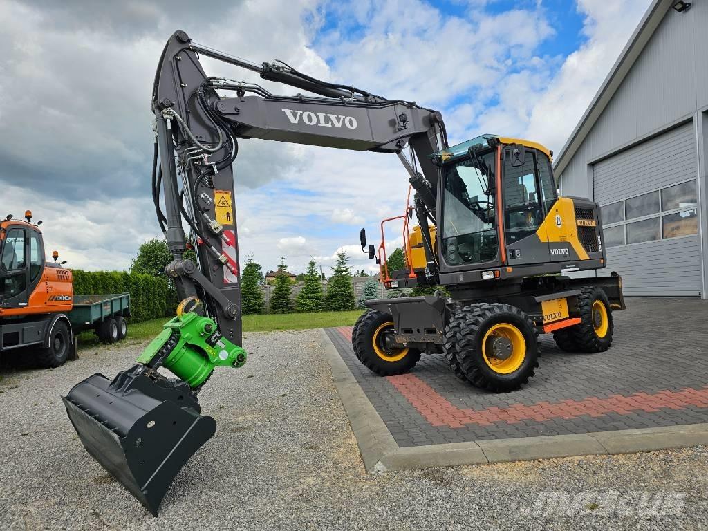 Volvo EW 160 E Kolesové rýpadlá