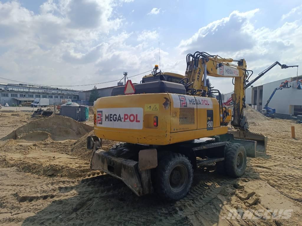 Komatsu PW180-7E0 Kolesové rýpadlá
