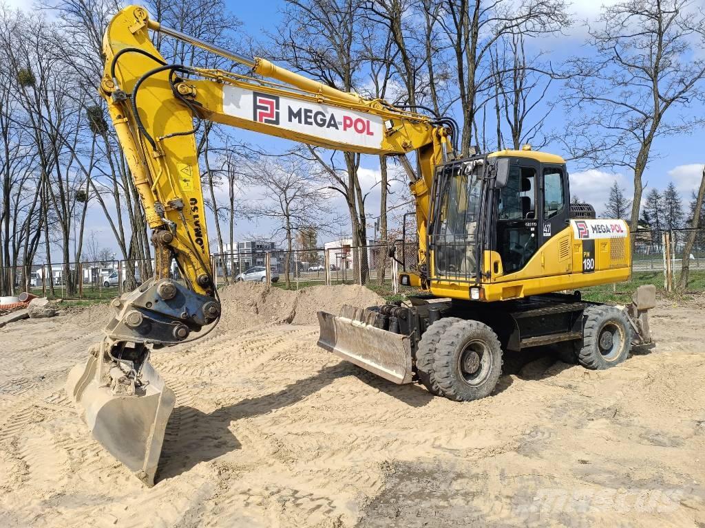 Komatsu PW180-7E0 Kolesové rýpadlá