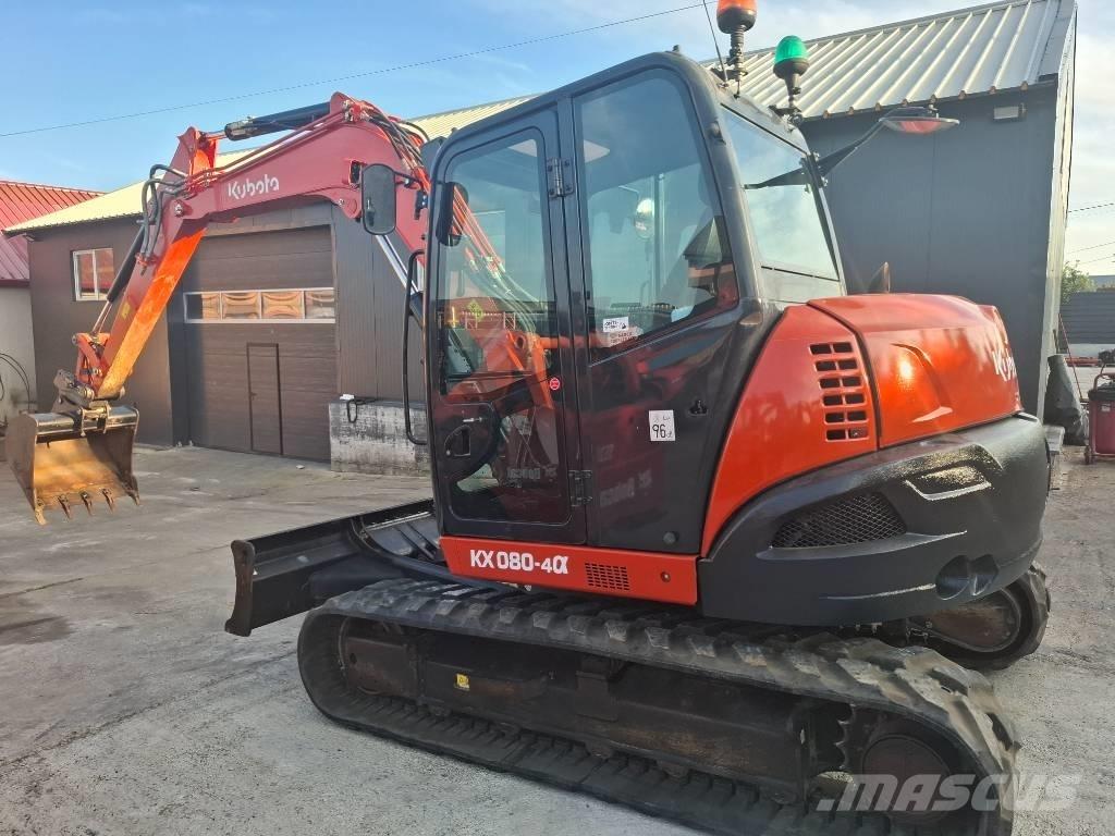 Kubota Kx 0-80-4 Midi rýpadlá 7 t - 12 t