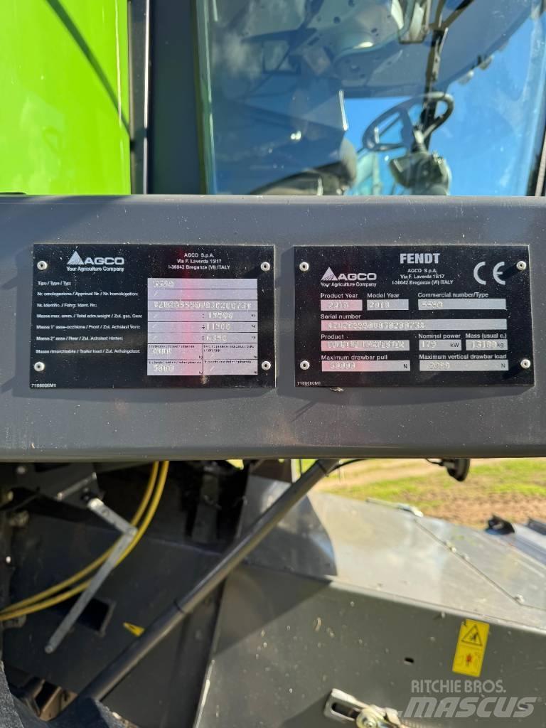 Fendt 5255 L Kombinované zberacie stroje