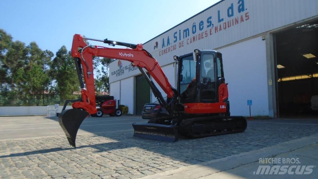 Kubota U 48-4 Mini rýpadlá < 7t