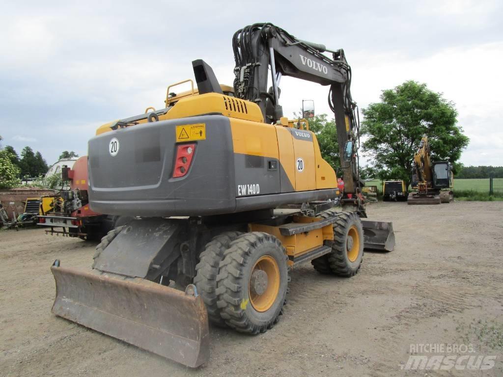 Volvo EW 140 D Kolesové rýpadlá