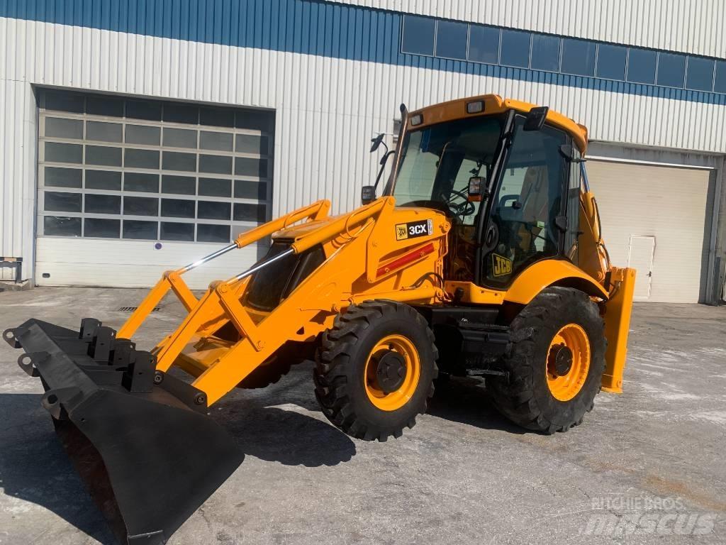 JCB 3 CX Kolesové rýpadlá