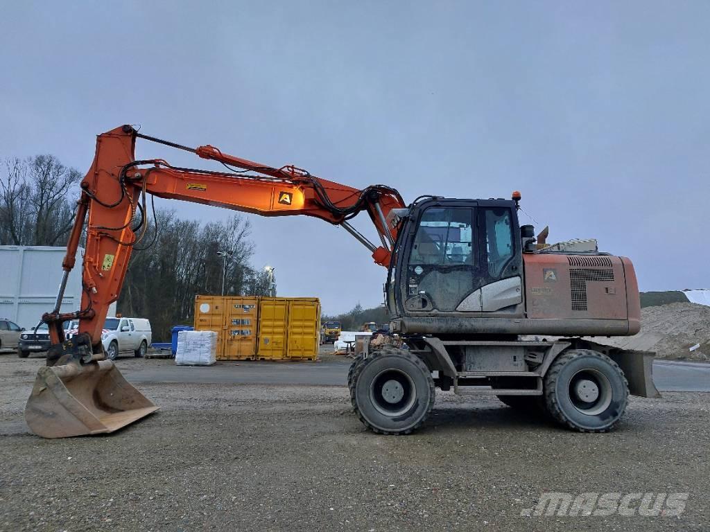 Hitachi ZX 170 W-5 B Kolesové rýpadlá