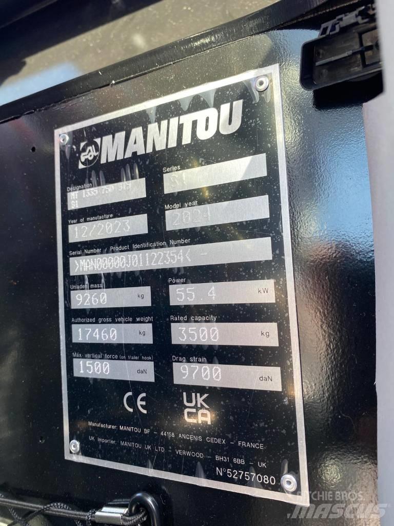 Manitou MT 1335 Teleskopické manipulátory