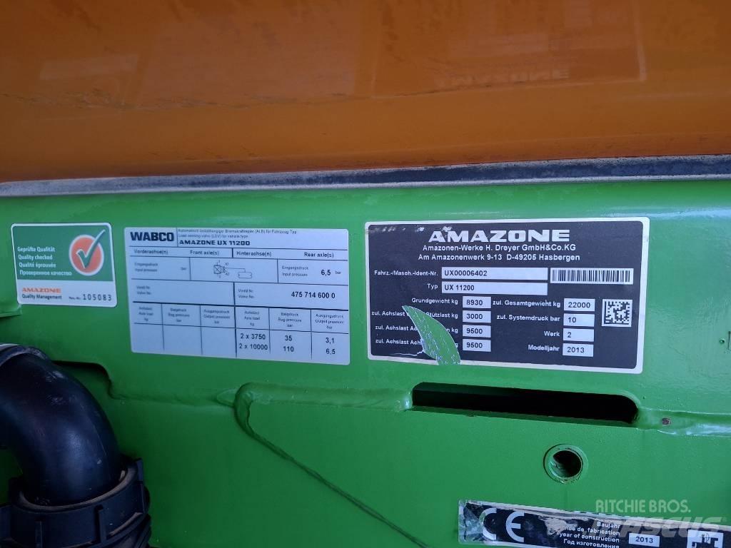 Amazone UX 11200 Ťahané postrekovače