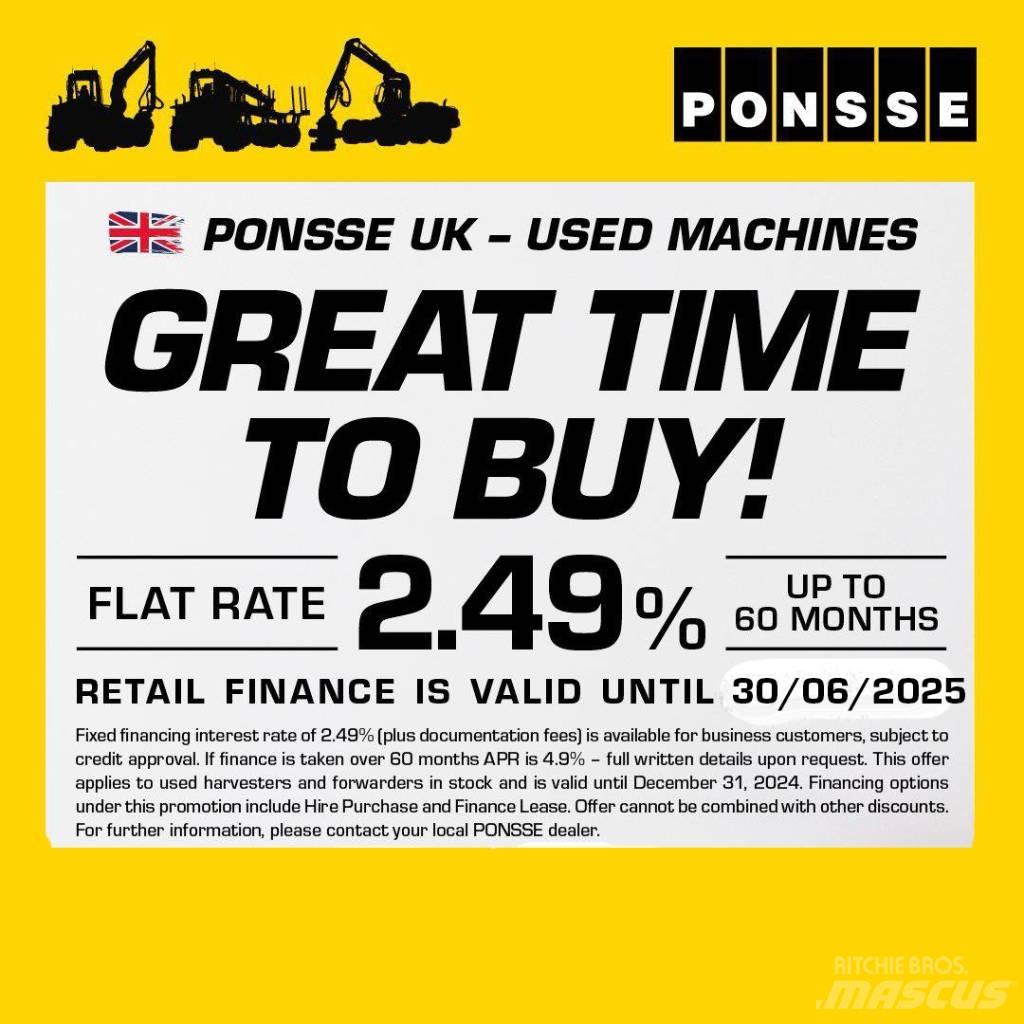 Ponsse Ergo 8W Harvestory