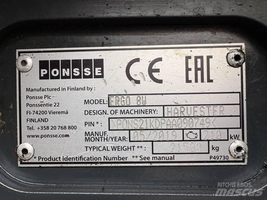 Ponsse Ergo 8W Harvestory