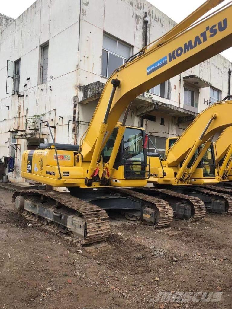 Komatsu PC 200 LC Pásové rýpadlá