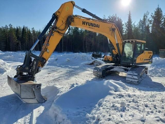 Hyundai HX 260L Pásové rýpadlá