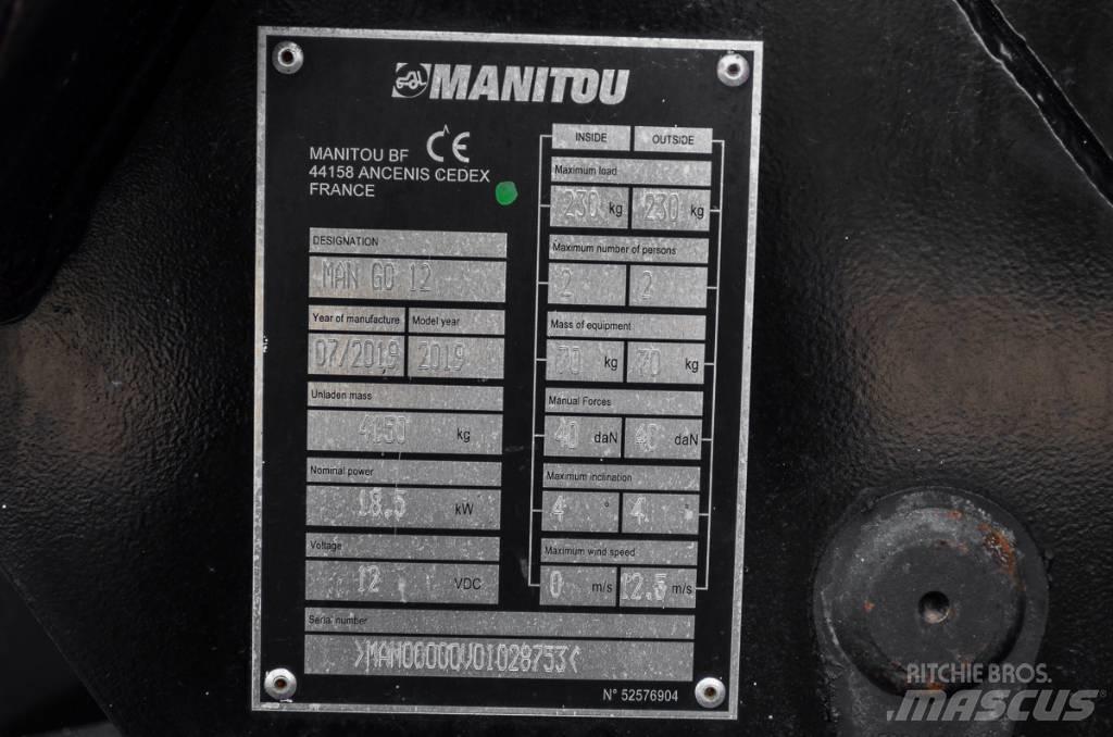 Manitou ManGo 12 Kĺbové plošiny