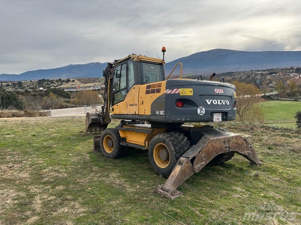 Volvo EW 140 C Kolesové rýpadlá
