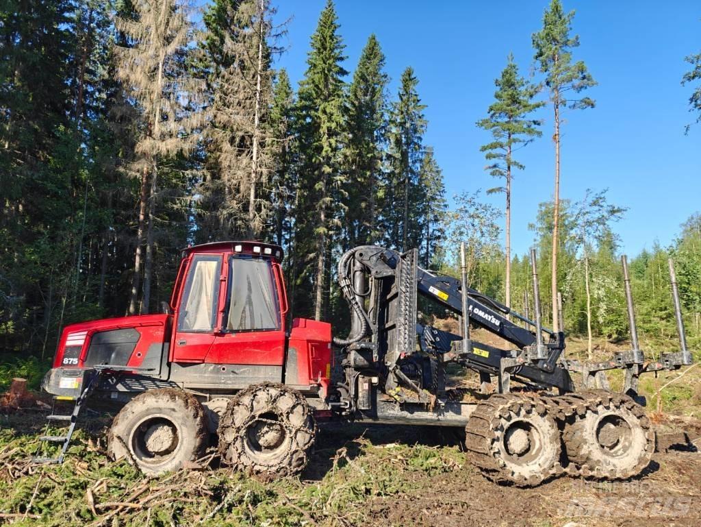 Komatsu 875 Lesné traktory
