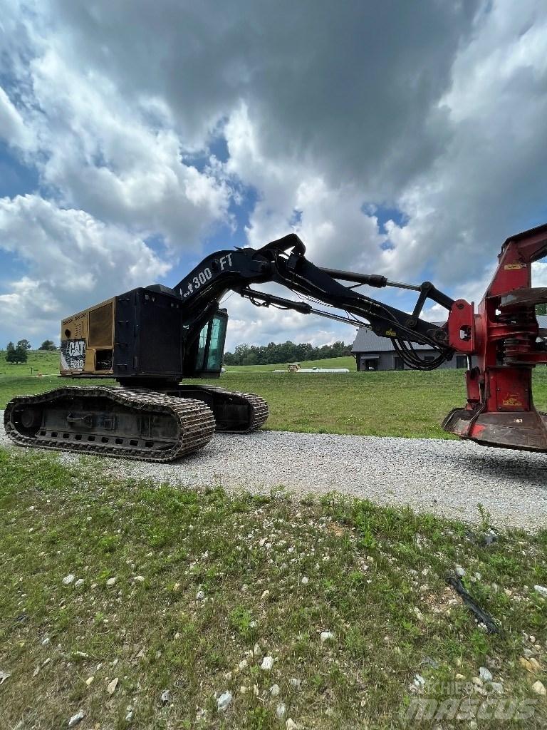 CAT 521 Stínacie harvestory