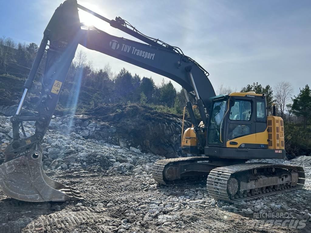 Volvo ECR235DL Pásové rýpadlá