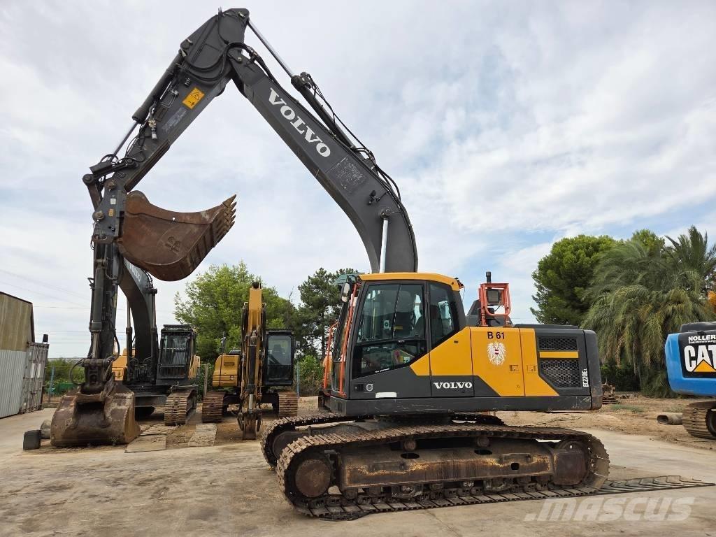 Volvo EC 220 E Pásové rýpadlá