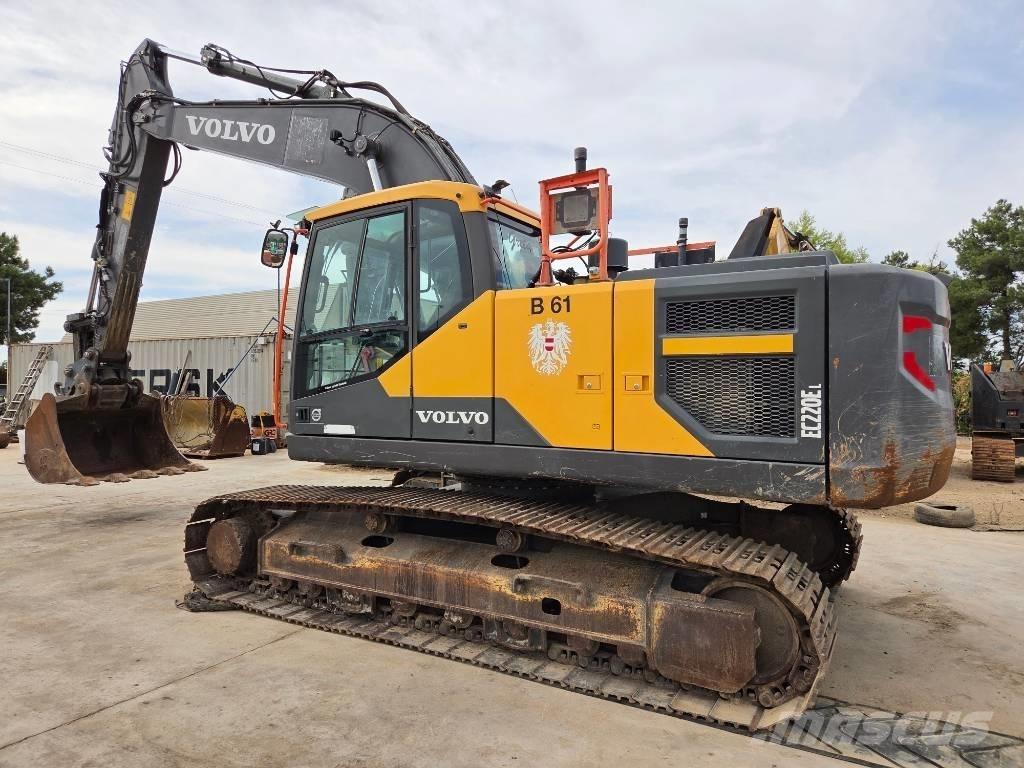 Volvo EC 220 E Pásové rýpadlá