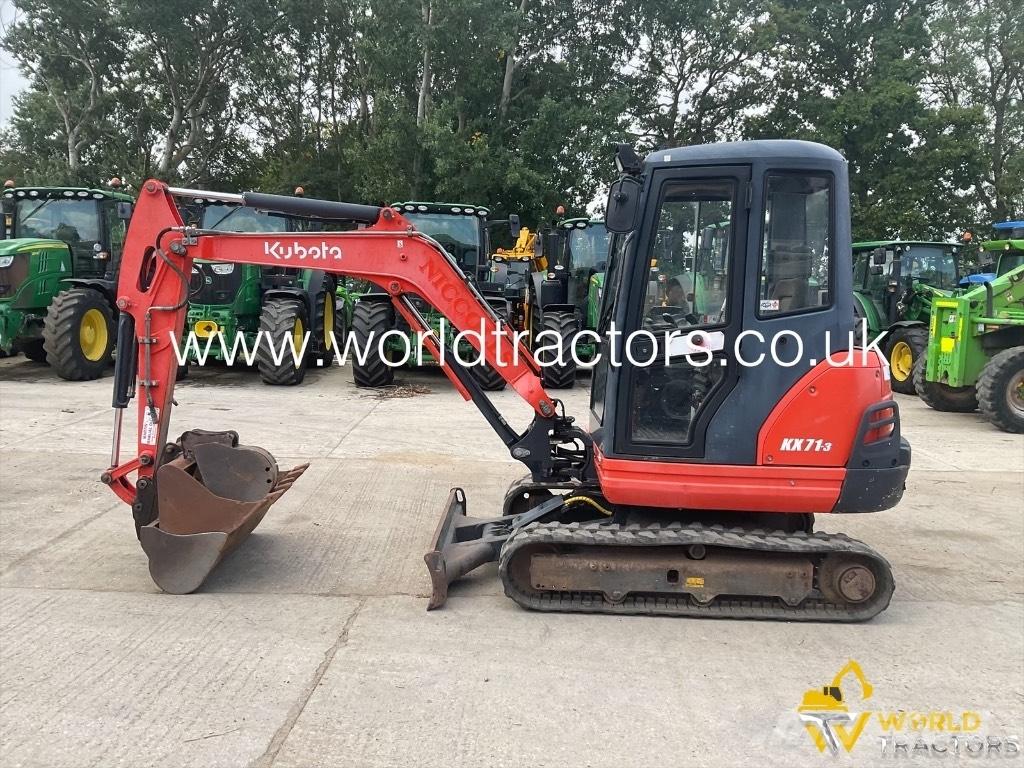 Kubota KX 71-3 Mini rýpadlá < 7t
