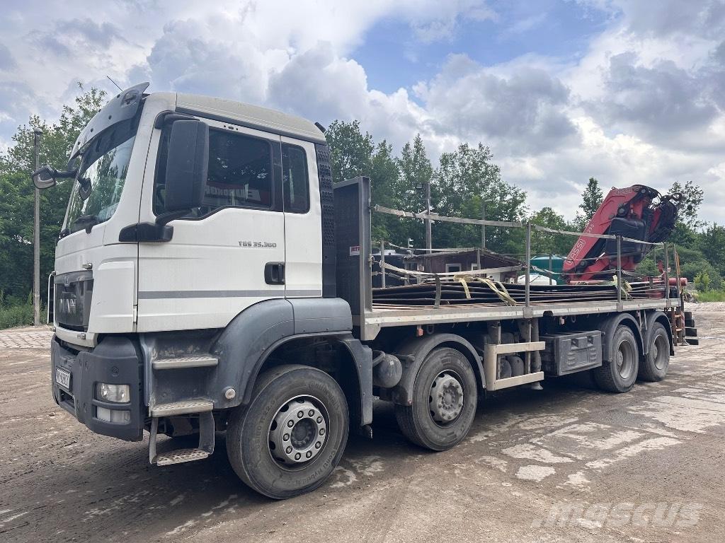 MAN TGS 35.360 8x4 Autožeriavy, hydraulické ruky
