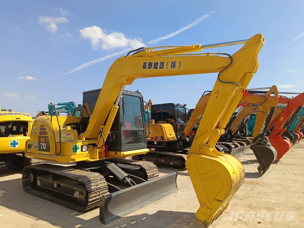 Komatsu PC 70-8 Pásové rýpadlá