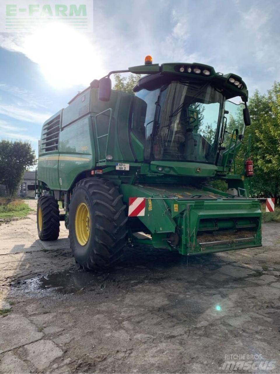 John Deere t660 Kombinované zberacie stroje