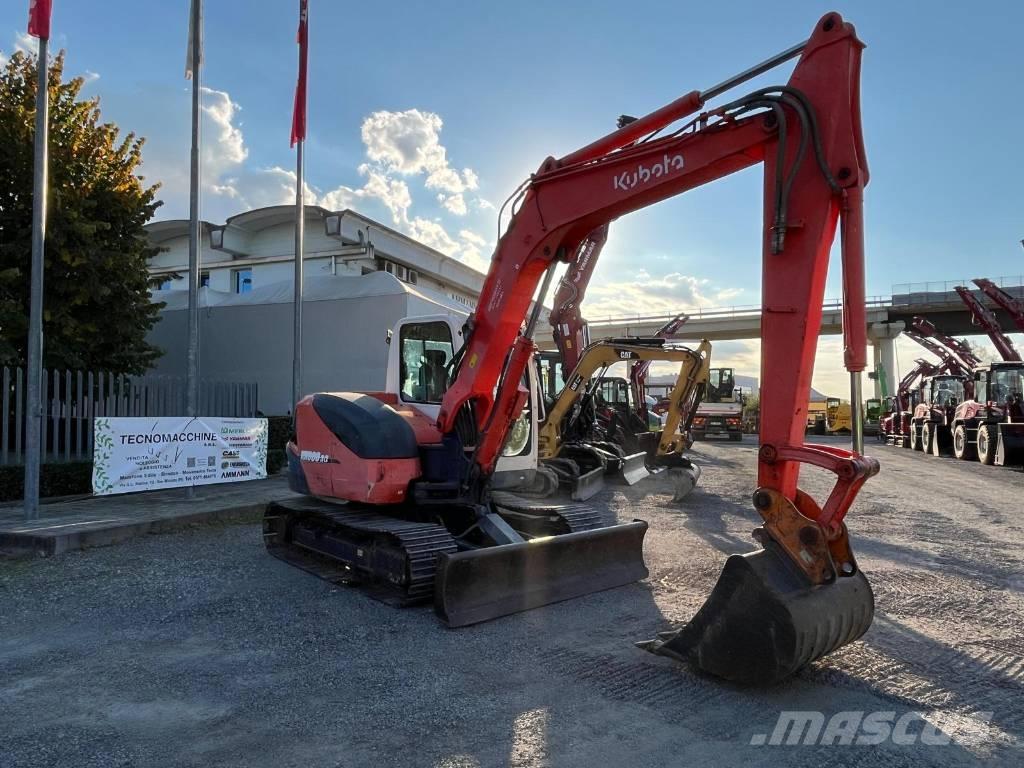 Kubota KX 080-3 A Midi rýpadlá 7 t - 12 t