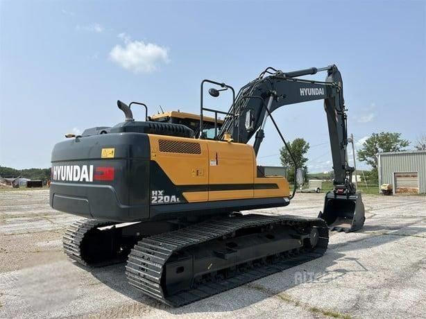 Hyundai HX 220 Pásové rýpadlá