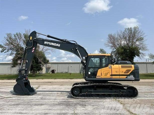 Hyundai HX 220 Pásové rýpadlá